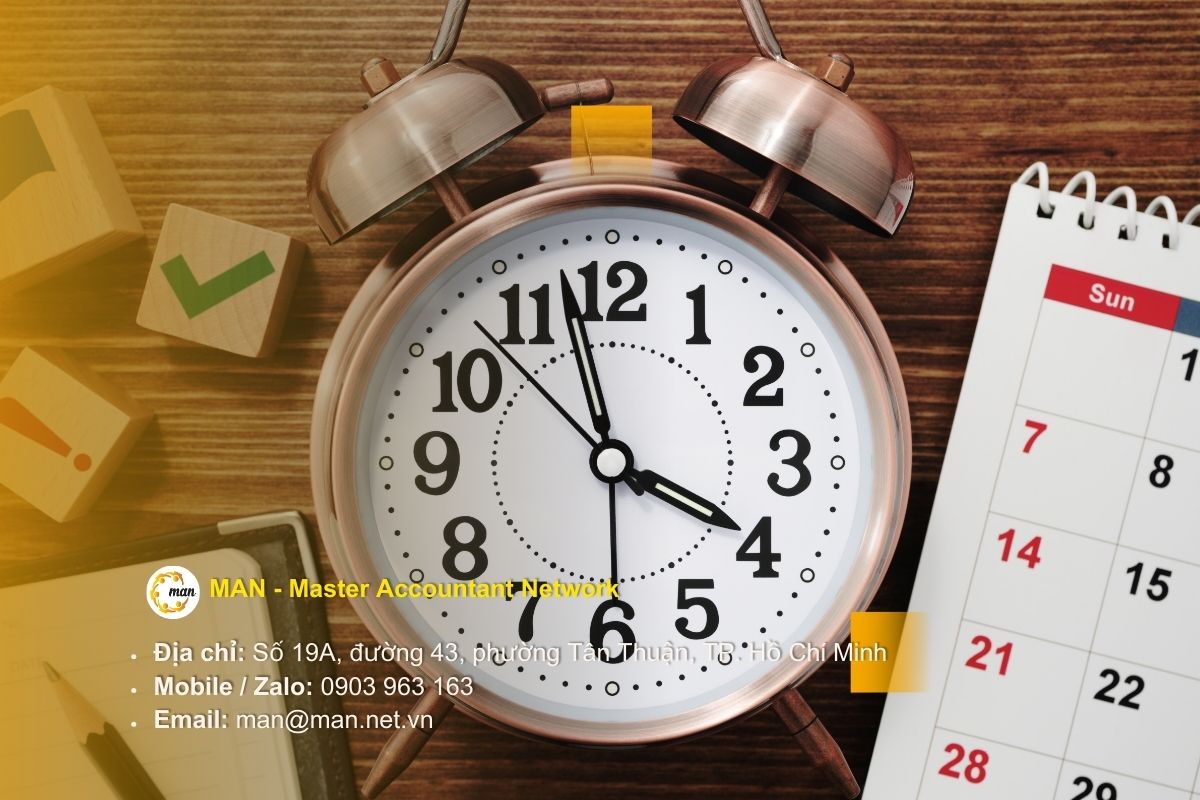 Thời điểm xác định thuế GTGT thương mại