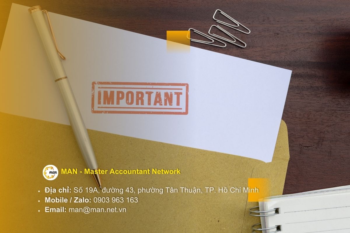 Tầm quan trọng của việc thu thập và phân loại chứng từ gốc